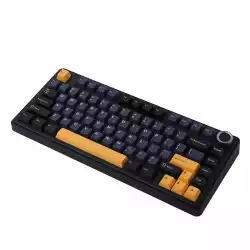 Aula геймърска механична клавиатура Wireless Gaming Mechanical Keyboard F75 Thunder Black - Reaper Switch [Linear] (English US)
