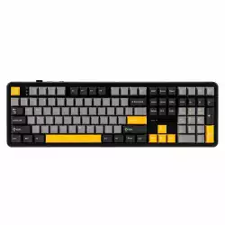 Aula геймърска механична клавиатура Wireless Gaming Mechanical Keyboard F108 - Volcanic Switch [Linear] (English US), Black, Gray