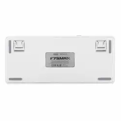 Aula геймърска механична клавиатура Wireless Gaming Mechanical Keyboard F75 MAX - Reaper Switch [Linear] (English US), White, Blue, Purple