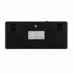 Aula геймърска механична клавиатура Wireless Gaming Mechanical Keyboard F75 MAX - Reaper Switch [Linear] (English US), Black, Red