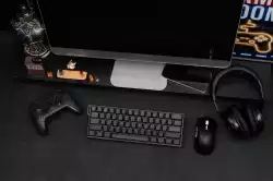 Aula геймърска механична клавиатура Wireless Gaming Mechanical Keyboard MINI 60 HE PRO 8K  - Stormrise Magnetic Switch [Linear] (English US), Black