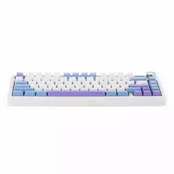 Aula геймърска механична клавиатура Wireless Gaming Mechanical Keyboard F75 MAX - Reaper Switch [Linear] (English US), White, Blue, Purple