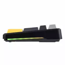 Aula геймърска механична клавиатура Wireless Gaming Mechanical Keyboard F108 - Volcanic Switch [Linear] (English US), Black, Gray