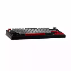 Aula геймърска механична клавиатура Wireless Gaming Mechanical Keyboard F75 MAX - Reaper Switch [Linear] (English US), Black, Red