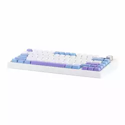 Aula геймърска механична клавиатура Wireless Gaming Mechanical Keyboard F75 MAX - Reaper Switch [Linear] (English US), White, Blue, Purple