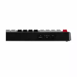 Aula геймърска механична клавиатура Wireless Gaming Mechanical Keyboard F75 MAX - Reaper Switch [Linear] (English US), Black, Red