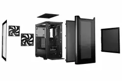 be quiet! кутия Case ATX - Pure Base 501 Airflow Window Black
