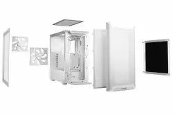 be quiet! кутия Case ATX - Pure Base 501 Airflow Window White