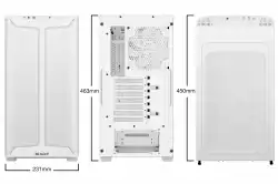 be quiet! кутия Case ATX - Pure Base 501 DX White                          