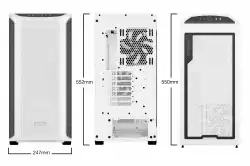 be quiet! кутия Case EATX - Shadow Base 800 DX White                          