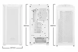 be quiet! кутия Case EATX - Shadow Base 800 FX White                          