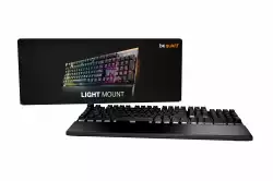 be quiet! професионална геймърска механична клавиатура Professional Gaming Mechanical Keyboard LIGHT MOUNT - be quiet! Silent Switches [Linear]