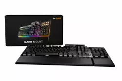 be quiet! професионална геймърска механична клавиатура Professional Gaming Mechanical Keyboard DARK MOUNT - be quiet! Silent Switches [Tactile]