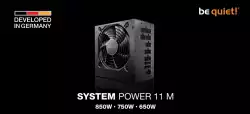 be quiet! захранване PSU ATX 3.1 Gold - System Power 11 M 650W - Full-Modular, System Integration Edition, Bulk