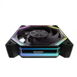 Darkflash Комплект вентилатори Fan Pack 3-in-1 3x120mm - INF34 Black, Daisy-Chain, Addressable RGB