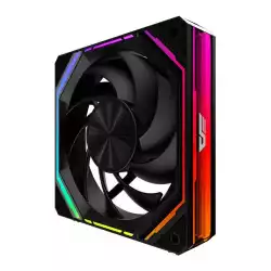 Darkflash Комплект вентилатори Fan Pack 3-in-1 3x120mm - INF32 Black, Daisy-Chain, Infinity Mirror, A-RGB