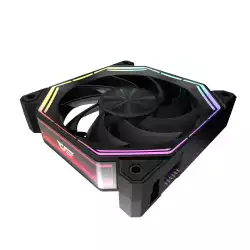 Darkflash Комплект вентилатори Fan Pack 3-in-1 3x120mm - INF34 Black, Daisy-Chain, Addressable RGB