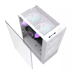 Darkflash кутия Case ATX - A290 White - 3 x 120 mm RGB fans included