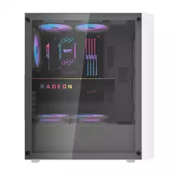 Darkflash кутия Case ATX - DK351 White - 4 fans included