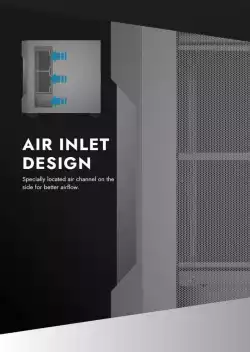 Darkflash кутия Case ATX - DS900 Mesh Black - 4 x 120 mm A-RGB fans included