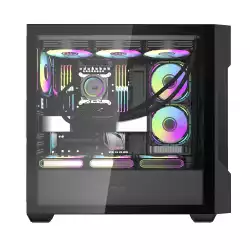 Darkflash кутия Case ATX - DS900 Mesh Black - 4 x 120 mm A-RGB fans included