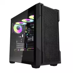 Darkflash кутия Case ATX - DS900 Mesh Black - 4 x 120 mm A-RGB fans included