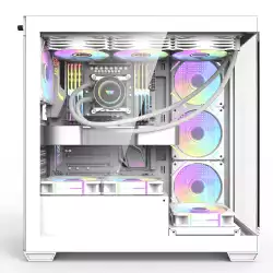 Darkflash кутия Case ATX - DS900 White - USB-C