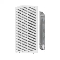 Darkflash кутия Case ATX - DY470 Ice White - 4 x 120 mm Infinity Mirror Fans