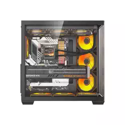 Darkflash кутия Case EATX - C280 Black - 7 ARGB fans