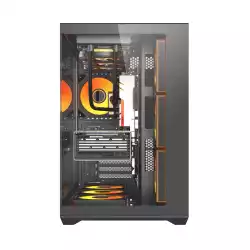 Darkflash кутия Case EATX - C280 Black - 7 ARGB fans