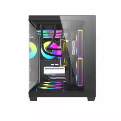 Darkflash кутия Case mATX - B275 PRO Black - 6 x 120 mm Infinity Mirror A-RGB