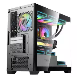 Darkflash кутия Case mATX - DS900M Black - 6 x 120 mm Infinity Mirror A-RGB