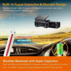 DDPAI Видеорегистратор Dash Cam MINI5 64GB