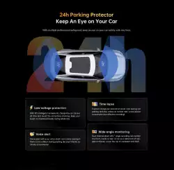 DDPAI Видеорегистратор Dash Cam Set Z40 GPS DUAL, Rear Cam included