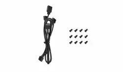 DeepCool Комплект вентилатори Fan Pack 3-in-1 3x120mm - FL12 Black, Addressable RGB