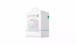 DeepCool Комплект вентилатори Fan Pack 3-in-1 3x120mm - FL12 White, Addressable RGB