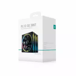 DeepCool Комплект вентилатори Fan Pack 3-in-1 3x120mm - FL12 SE 3IN1 - Luminous Halo ARGB