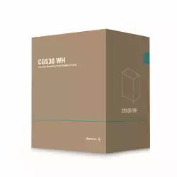 DeepCool кутия Case ATX - CG530 White