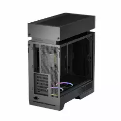 DeepCool кутия Case ATX - CL6600 - Modular Split-Chamber, 360 mm AIO Pre-Installed, 2 ARGB fans