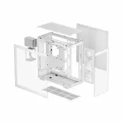 DeepCool кутия Case E-ATX - CH780 WH - Dual-Chamber