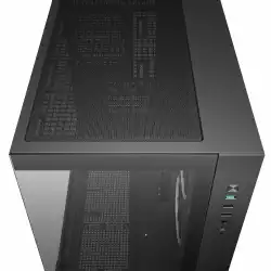DeepCool кутия Case mATX - CG330 3F - 3 ARGB Fans                          