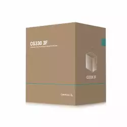 DeepCool кутия Case mATX - CG330 3F - 3 ARGB Fans