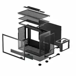 DeepCool кутия Case mATX - CH160 PLUS