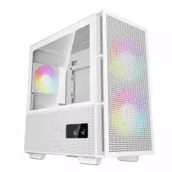 DeepCool кутия Case mATX - CH360 DIGITAL WH                          
