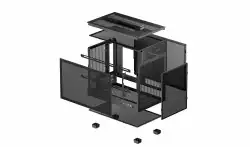 DeepCool кутия Case mini-ITX - CH160 MESH
