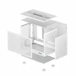 DeepCool кутия Case mini-ITX - CH160 WH