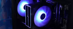 DeepCool охладител CPU Cooler AG400 Black - Addressable RGB V2 - LGA1851/AM5