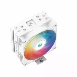 DeepCool охладител CPU Cooler AG400 White - Addressable RGB - LGA1700/AM5