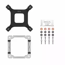 DeepCool охладител CPU Cooler AG400 White - Addressable RGB - LGA1700/AM5