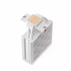 DeepCool охладител CPU Cooler AG400 White - Addressable RGB V2 - LGA1851/AM5